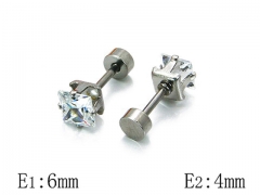 HY Wholesale 316L Stainless Steel Studs-HYC25E0490IL
