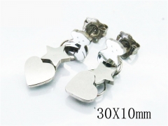 HY Wholesale 316L Stainless Steel Earrings-HY90E0248HJX