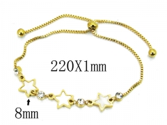 HY Wholesale Stainless Steel 316L Bracelets-HY32B0010HIL