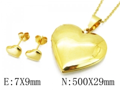 HY Wholesale 316L Stainless Steel jewelry Set-HY59S1413PD