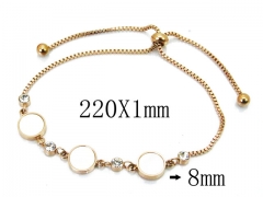 HY Wholesale Stainless Steel 316L Bracelets-HY32B0003HIL