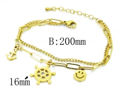 HY Wholesale Stainless Steel 316L Bracelets-HY32B0046PL