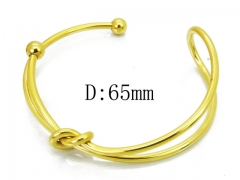 HY Stainless Steel 316L Bangle (Steel Wire)-HY38B0548HLF