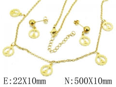 HY Wholesale 316L Stainless Steel jewelry Set-HY91S0734HHW