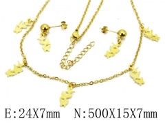 HY 316L Stainless Steel jewelry Animal Set-HY91S0724HHC