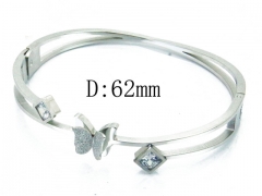 HY Wholesale Stainless Steel 316L Bangle(Crystal)-HY80B1013HHG