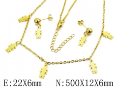 HY Wholesale 316L Stainless Steel jewelry Set-HY91S0731HHF