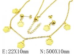 HY Wholesale 316L Stainless Steel jewelry Set-HY91S0717HHU