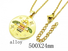 HY Wholesale Stainless Steel 316L Necklaces-HY0002N0023MD