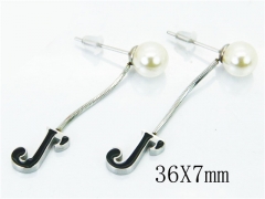 HY Wholesale 316L Stainless Steel Earrings-HY80E0460LX