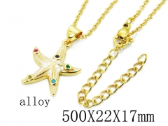 HY Wholesale Stainless Steel 316L Necklaces-HY0004N0008NC