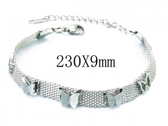 HY Wholesale Stainless Steel 316L Charm Bracelets-HY80B1041OE