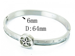 HY Wholesale 316L Stainless Steel Popular Bangle-HY80B1007HJL