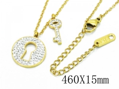 HY Wholesale Stainless Steel 316L Necklaces-HY80N0257OL