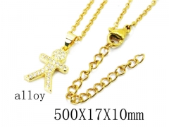 HY Wholesale Stainless Steel 316L Necklaces-HY0004N0020KD