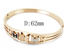HY Wholesale 316L Stainless Steel Popular Bangle-HY80B1012HLR