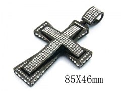 HY 316L Stainless Steel Cross Pendants-HY15P0241JPQ