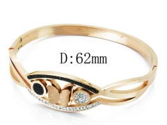HY Wholesale Stainless Steel 316L Bangle(Crystal)-HY80B1003HMX