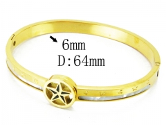 HY Wholesale 316L Stainless Steel Popular Bangle-HY80B1008HML