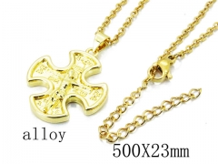 HY Wholesale Stainless Steel 316L Necklaces (Religion Style)-HY54N0448NC