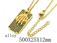 HY Wholesale Stainless Steel 316L Necklaces-HY54N0454HVV