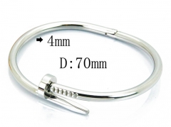 HY Wholesale 316L Stainless Steel Popular Bangle-HY14B0187HCC