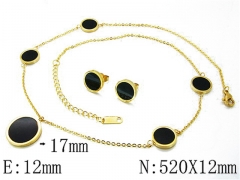 HY Wholesale 316L Stainless Steel jewelry Set-HYC80S0085IIG