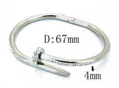 HY Wholesale 316L Stainless Steel Popular Bangle-HY14B0190HLL
