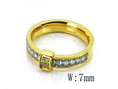 HY Wholesale 316L Stainless Steel CZ Rings-HY14R0582HHF