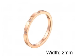 HY Wholesale 316L Stainless Steel Rings-HY0056R023