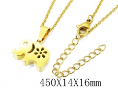 HY Wholesale Stainless Steel 316L Necklaces-HY91N0129MLU