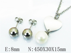 HY Wholesale 316L Stainless Steel Lover jewelry Set-HY91S0735NE