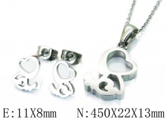 HY Wholesale 316L Stainless Steel Lover jewelry Set-HY91S0776PZ