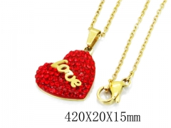HY Wholesale Stainless Steel 316L Necklaces-HY92N0302OC