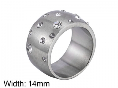 HY Wholesale 316L Stainless Steel Rings-HY0059R031