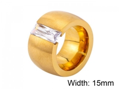 HY Wholesale 316L Stainless Steel Rings-HY0059R015