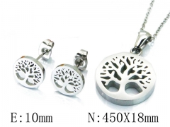 HY Stainless Steel jewelry Plant Style Set-HY91S0790PW