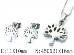 HY Stainless Steel jewelry Plant Style Set-HY91S0797PW
