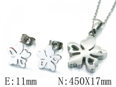 HY Stainless Steel jewelry Plant Style Set-HY91S0784PA