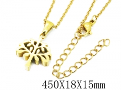 HY Wholesale Stainless Steel 316L Necklaces-HY91N0127MLQ