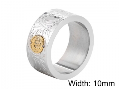 HY Wholesale 316L Stainless Steel Rings-HY0059R001