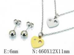 HY Wholesale 316L Stainless Steel Lover jewelry Set-HY91S0813OS