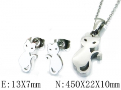 HY 316L Stainless Steel jewelry Animal Set-HY91S0782PZ