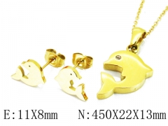 HY 316L Stainless Steel jewelry Animal Set-HY91S0744HHL