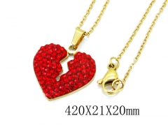 HY Wholesale Stainless Steel 316L Necklaces-HY92N0301OS