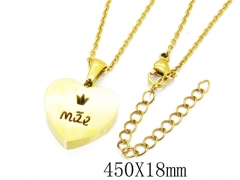 HY Wholesale Stainless Steel 316L Necklaces-HY91N0115M5