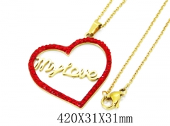 HY Wholesale Stainless Steel 316L Necklaces-HY92N0300OQ