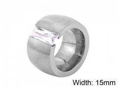 HY Wholesale 316L Stainless Steel Rings-HY0059R016