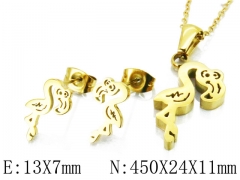 HY 316L Stainless Steel jewelry Animal Set-HY91S0742HHL