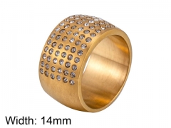 HY Wholesale 316L Stainless Steel Rings-HY0059R029